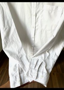 H&amp;M Poplin Oversized Button Down Shirt