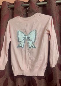Pink Full Sleves Top