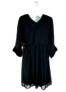 Black Mini Dress For Women's