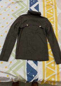 Cutout Turtleneck Top