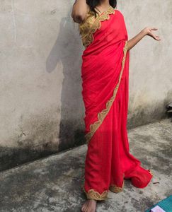 Saree With Blouse