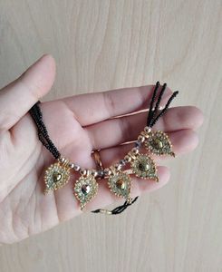 Vintage Heart Leaf Necklace
