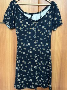 Floral Print Mini Dress