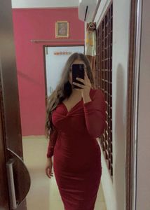 Bodycone Burgundy One Piece
