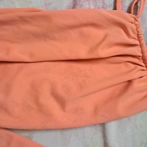 Orange Crop Top