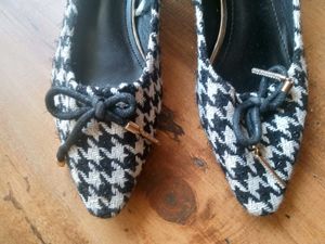 Houndstooth Ballerinas