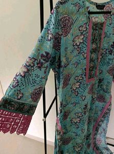 Floral Print Kurta Set