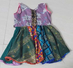 Patchwork Mini Dress