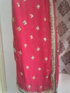 Full Hand Work Sareee With Blouse