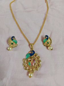Peacock Jewellery Set 🦚