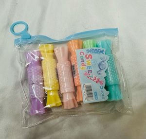 Sweet Candy Shape Highlighter Set (Pack of 6)