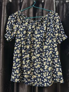 Floral Off-Shoulder Top