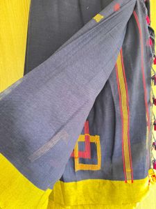 Blue &amp; Pink Saree