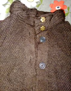Korean Brown Sweater