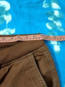 Brown Casual Joggers