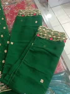 Emerald Green Embroidered Salwar Kameez