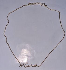 Chain With Name NISHA
