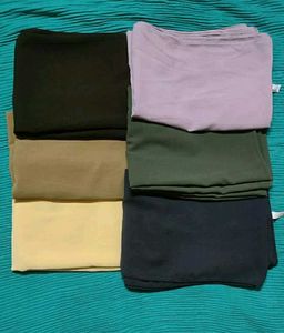 2 meter Plain Chiffon Hijab Shawl