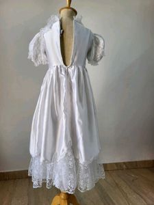Girls White Special Occasion Dress
