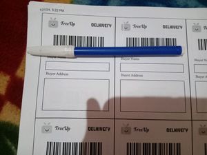 20 Freeup Shipping Labels