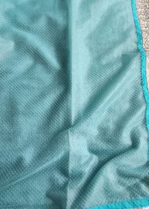 Beautiful Blue Net Saree