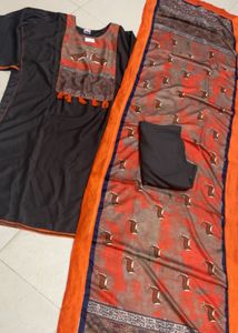 New With Tag Kurti Set Dupatta And Bottom