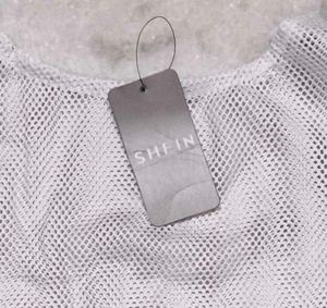 New White Mesh Long Sleeve Top(Bargainable)