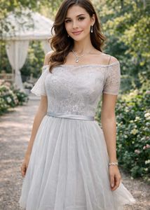 Elegant Lace Off-Shoulder Dress