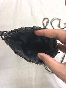 Boho Beaded sling bag frm Goa