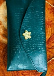 Pretty Black Clutch Sling Bag