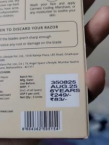 CARMESI Facial Razor - Women