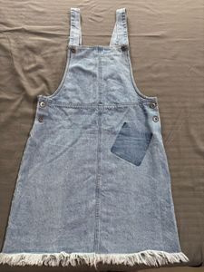 Denim Overall Dress
