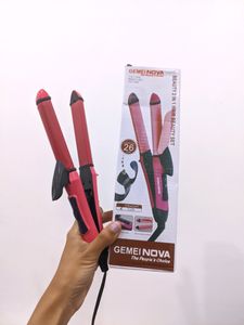 Nova Beauty 2 In 1 Hair Curler &amp; Straightener