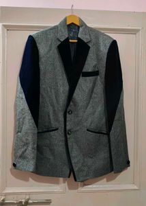 Green + Gray Blazer