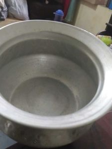 pure aluminium patila vessel container