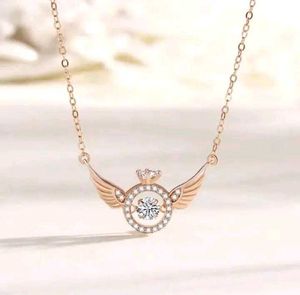 Winged Crystal Necklace