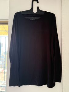 Black Long Sleeve Top