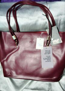 RSVP Classic Maroon Tote Bag