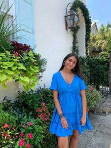 Zara Tiered Ruffle Mini Summer Dress