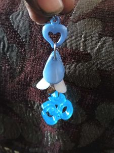 Blue 'Om' Charm kitchen