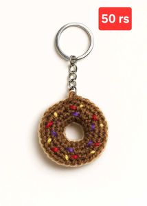 Homemade Crochet keychain