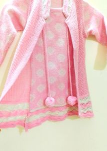 💗2-3yr Girls Shrug Style Sweater With Pant