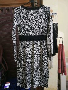 Striped Sparkle Mini Dress