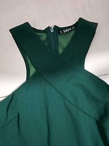 Green Bodycond Dress