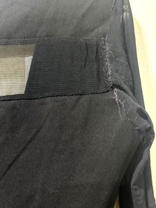 Chic Black Mesh Bodycon Dress