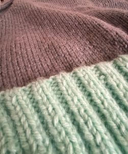 Hand knit Sweater Vest
