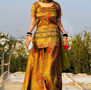 Floral Lehenga Choli Set