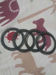 Set of 4 Metal Bangles