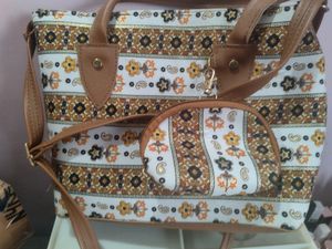 White Ethnic Bag