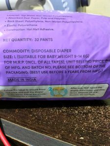 Unopened Packet Of Diaper Pants